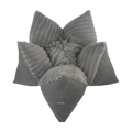 Cozyluxe Grau Kissen