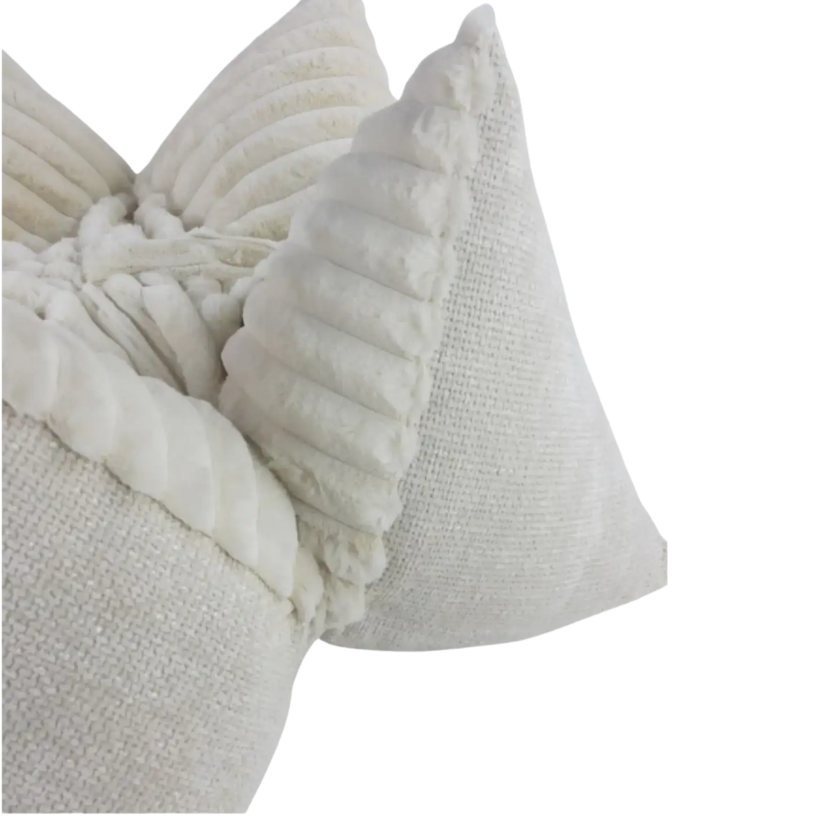 Creme Star Kissen