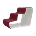 weiß-bordeaux